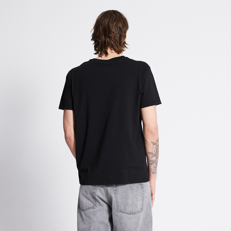 Printed tee "Bill" Black